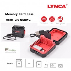 Lynca USBKG 2.0 Memory card reader & case